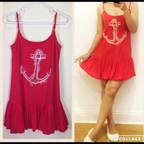 PINK Victoria's Secret Dresses & Skirts - ❗️SOLD❗️PINK Victoria’s Secret Red Bubble Dress